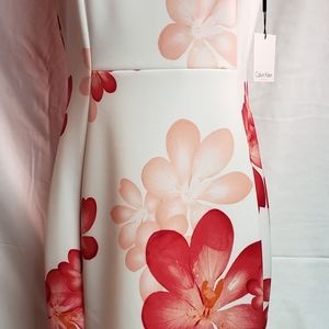Calvin Klein Sleeveless Dress. NWT! Size 14
